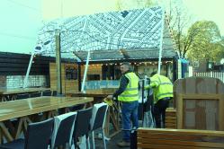 Bespoke Canopy Structure for Container - Case Study Available